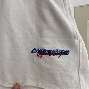 Oner Active Raw Lounge Oversized Retro Shorts - White M